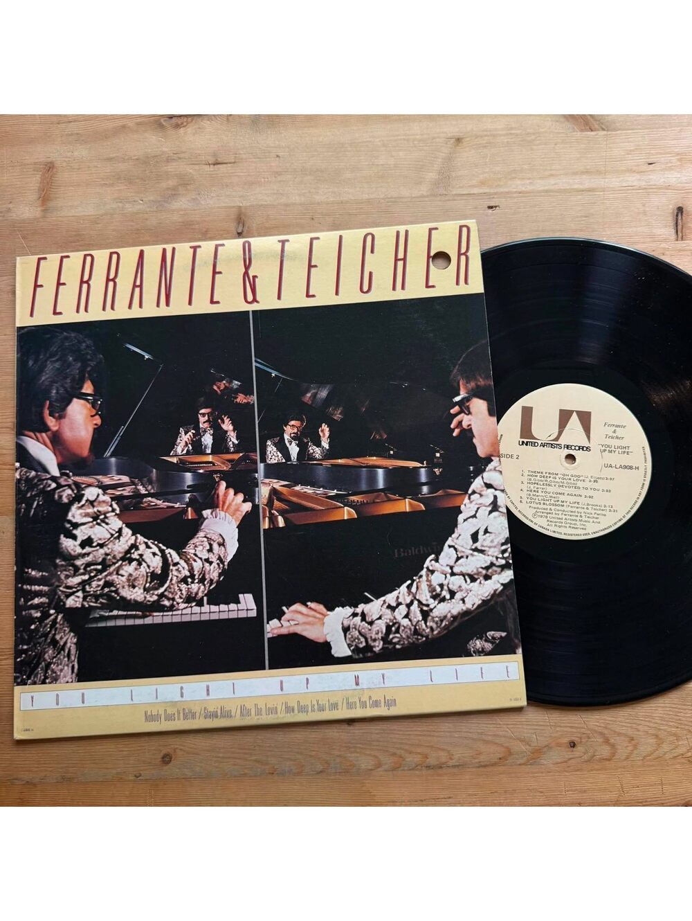 Ferrante & Teicher - You Light up my Life 33rpm VG+ VR25